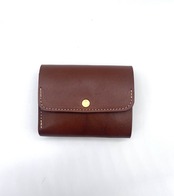 栃木レザー三つ折りミニ財布