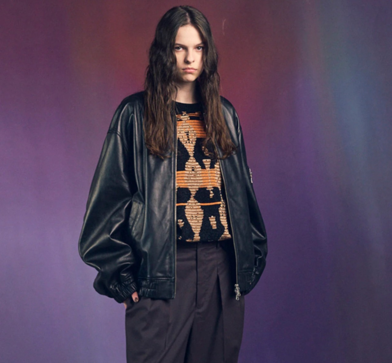 【25AW】MAISON SPECIAL メゾンスペシャル / Sheep Leather MA-1 - 2