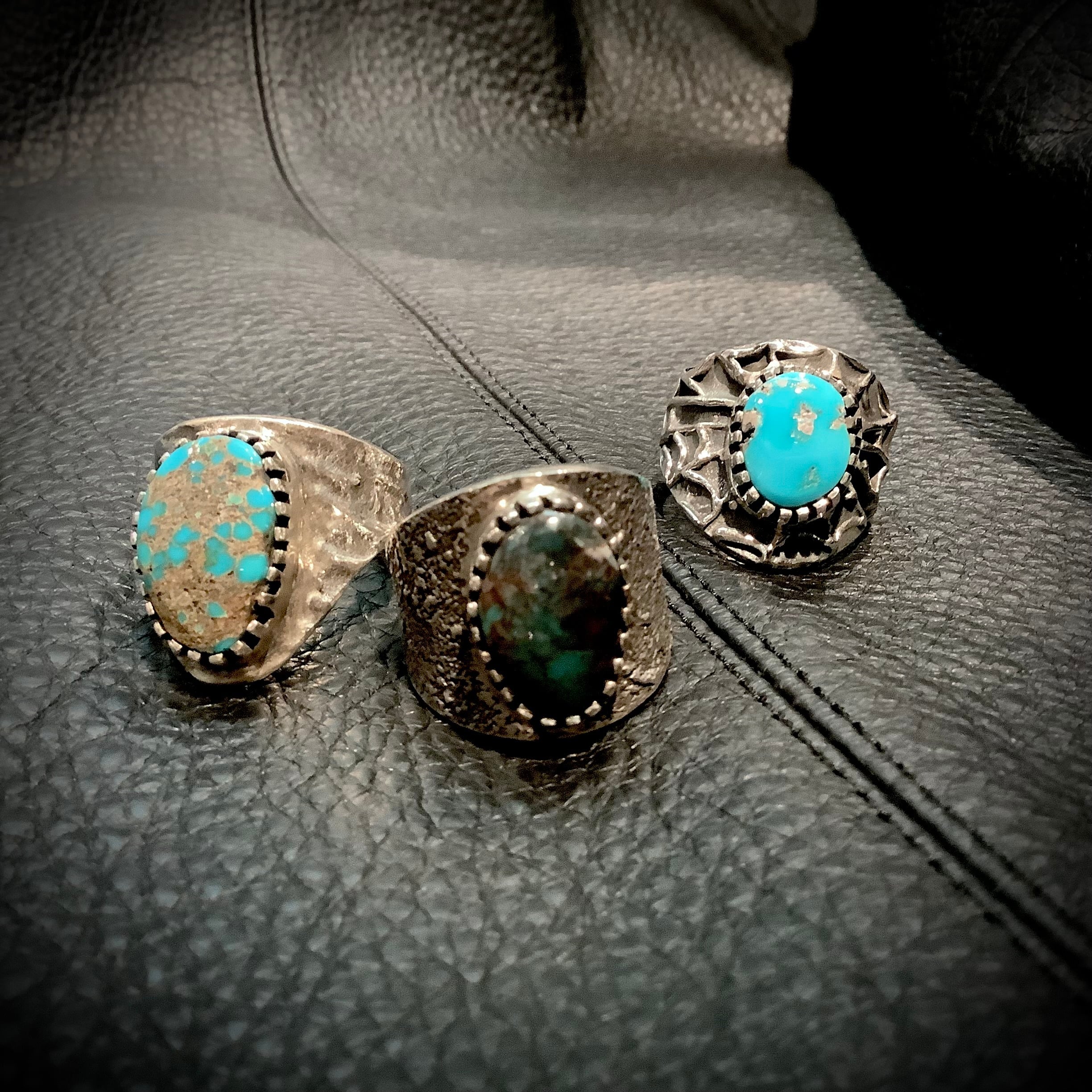 WHEELWORKSホイールワークス Smoky Bisbee Turquoise Ring
