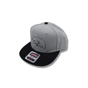 BASSBONE FLATCAP BLACK/GRAY