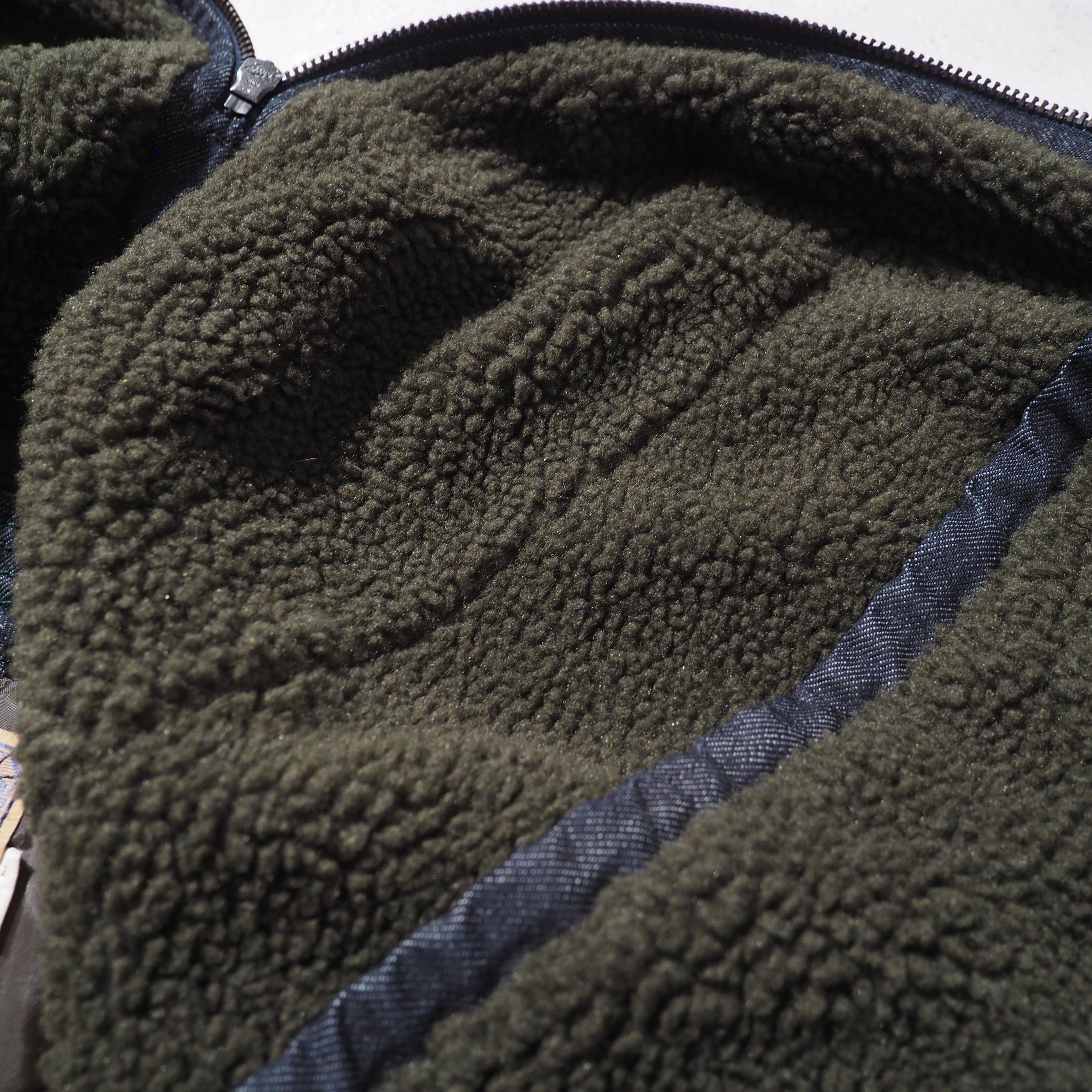 " DIESEL " Deformed Hood Design Denim jacket (made in Italy)