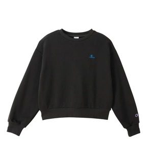 CHAMPION (チャンピオン) - CREW NECK SWEATSHIRT (クルーネックスウェットシャツ) レディース 055オフブラック