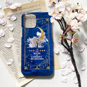 架空の洋書 夜桜の本 iPhoneケース ハードケース
