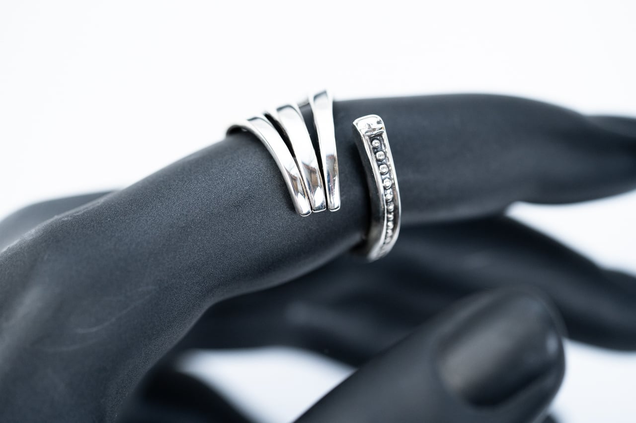 R-082 Cutlery fork ring (S) | WAKAN SILVER SMITH online store