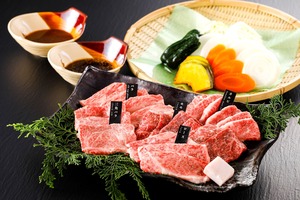 厳選 神戸牛焼肉食べ比べ５種盛【500g】（４～６人前）タレ付（醤油タレ又は味噌タレをお選び下さい）