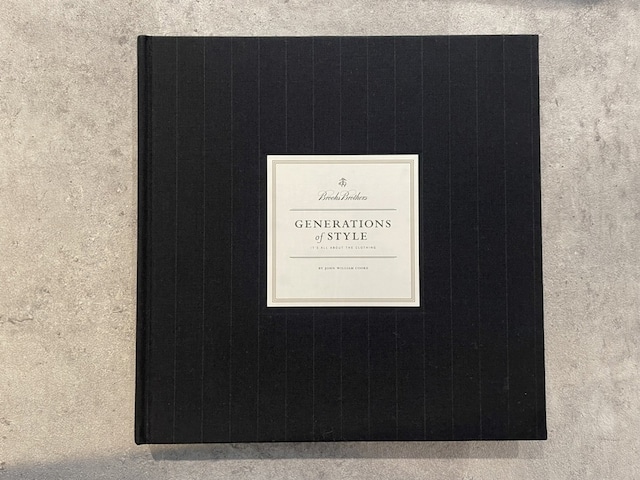 【VF226】Brooks Brothers. Generations of Style. It's All About the Clothing. /visual book