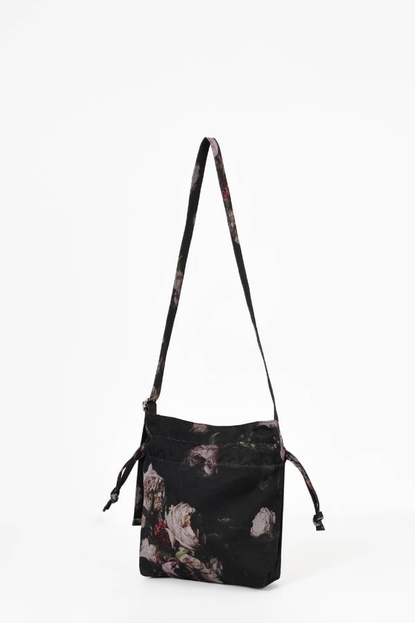 LAD MUSICIAN】PAINT FLOWER MINI DRAWSTRING BAG | MUKU-AN
