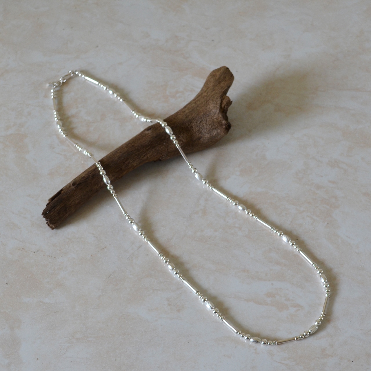 Tube Beads Necklace(Thicker)(60cm)