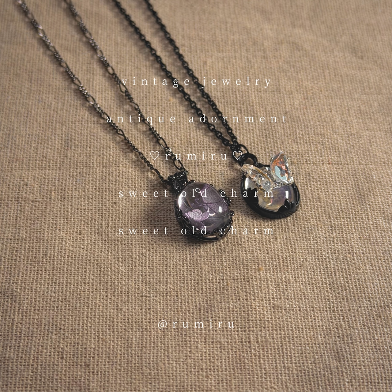 ハンドメイド レトロバタフライ 大人可愛い アクセサリーネックレス - 2