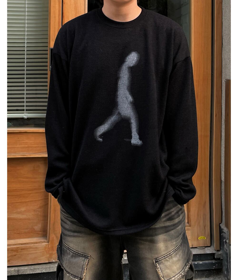 ☆ENHYPEN ヒスン 着用!!【IDF】Walkman Printed Oversized ☆ENHYPEN ヒスン 着用!!【IDF】Walkman Printed Oversized