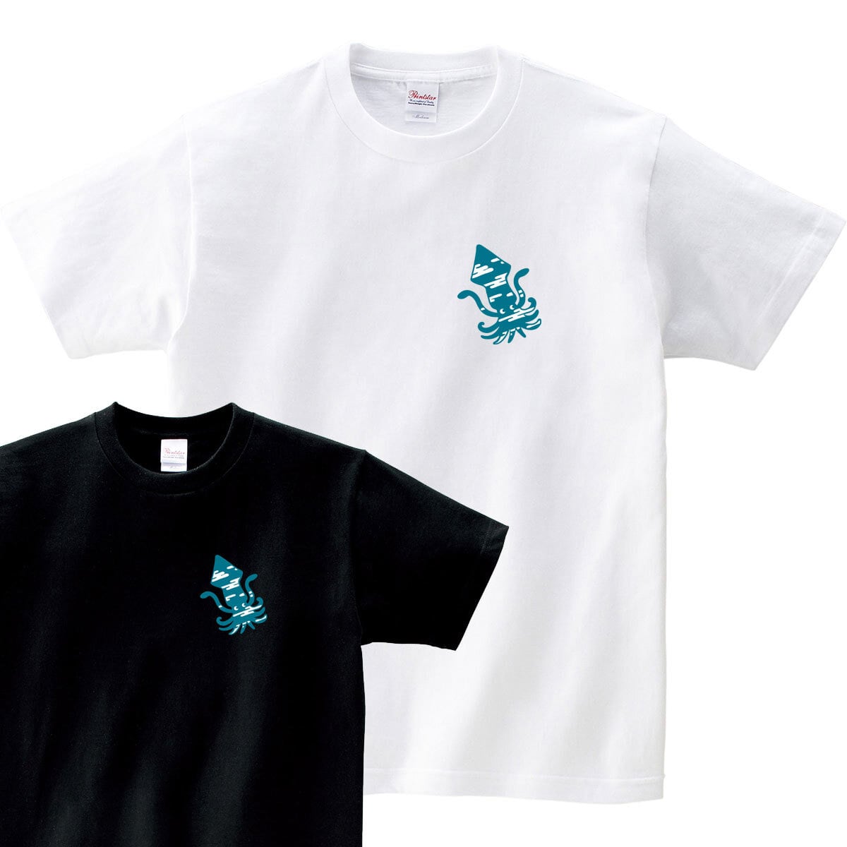 伝統的な和柄模様と和モチーフとのコンビネーション ワンポイント Tシャツ cl32