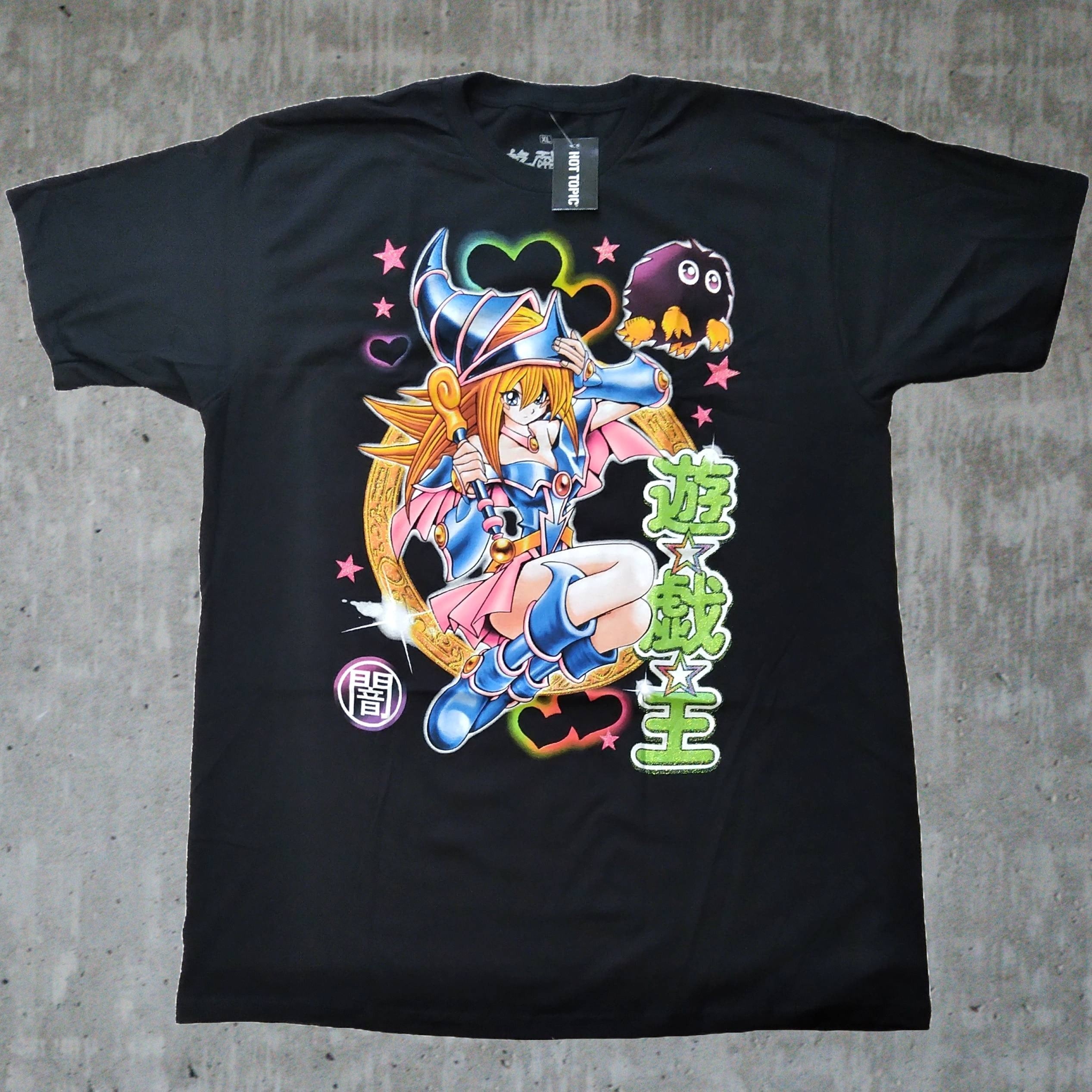 犬夜叉 Tシャツ XLサイズ 黒 アニメTシャツ 海外 未使用新品 * | GOLD