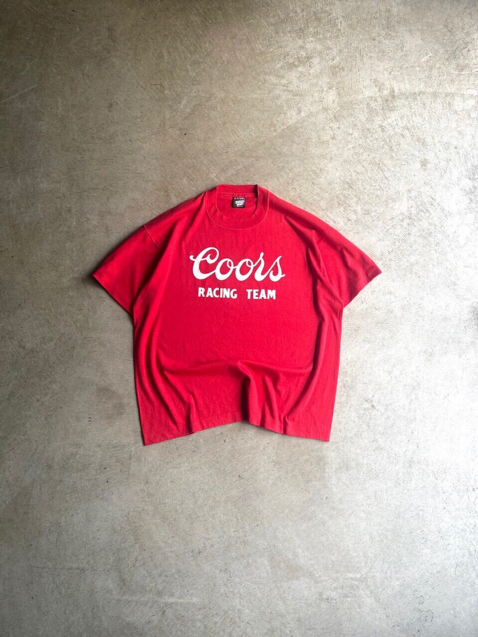 USA製 90's SCREEN STARS PRINT T-SHIRTS “Coors RACING TEAM”