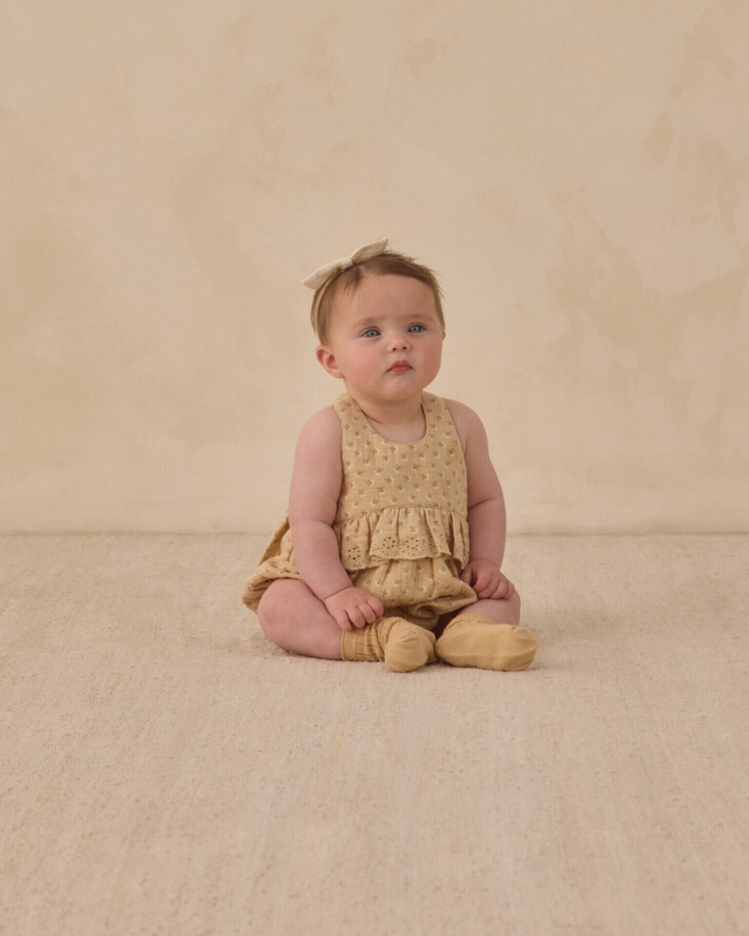 【QUINCY MAE】PENNY ROMPER / FRENCH FLORA