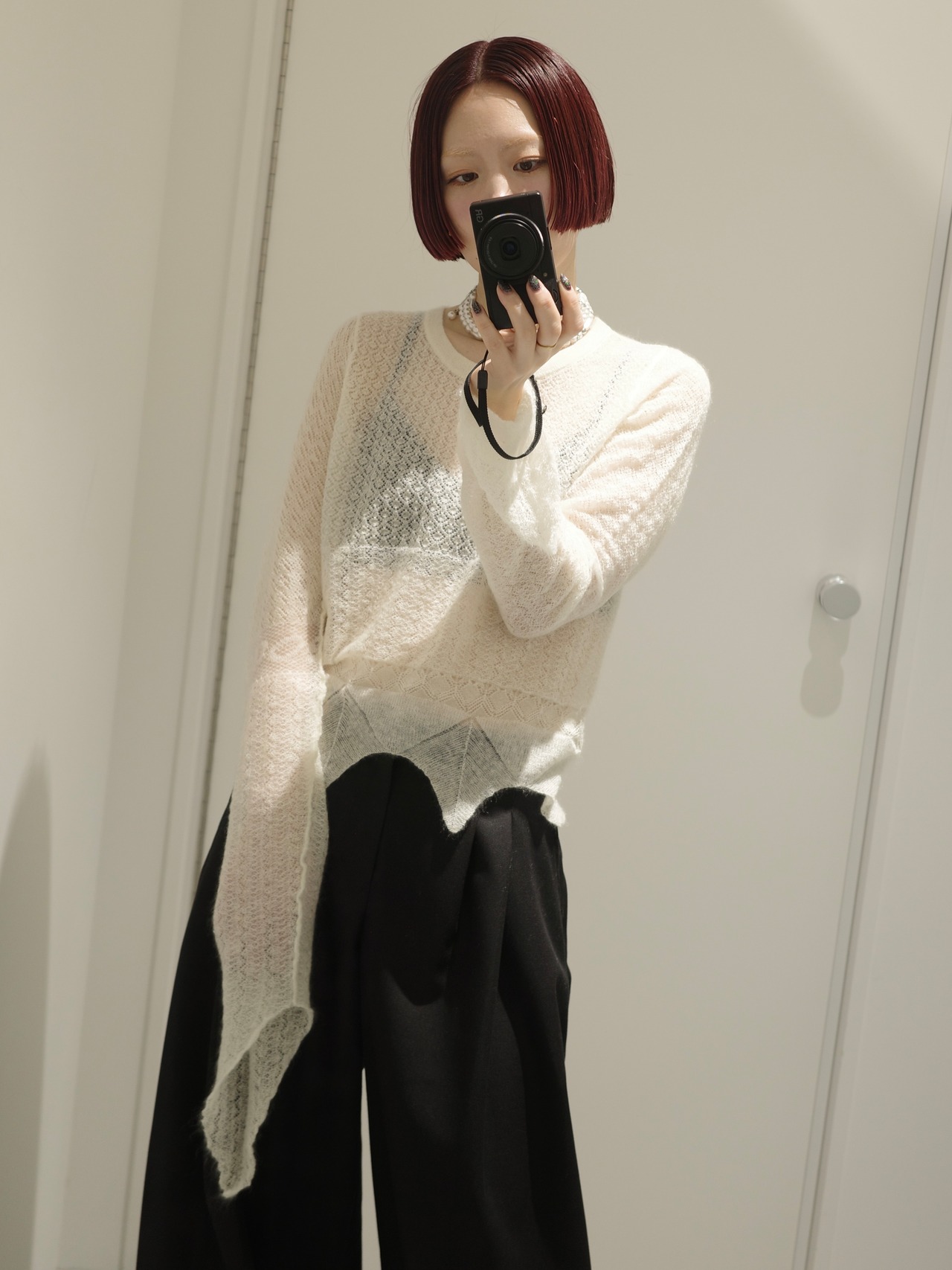 【26AW | WOMEN】JUN MIKAMI ジュン ミカミ / トップス / MOHAIR LACE PULLOVER JM26AW-25-N - 4