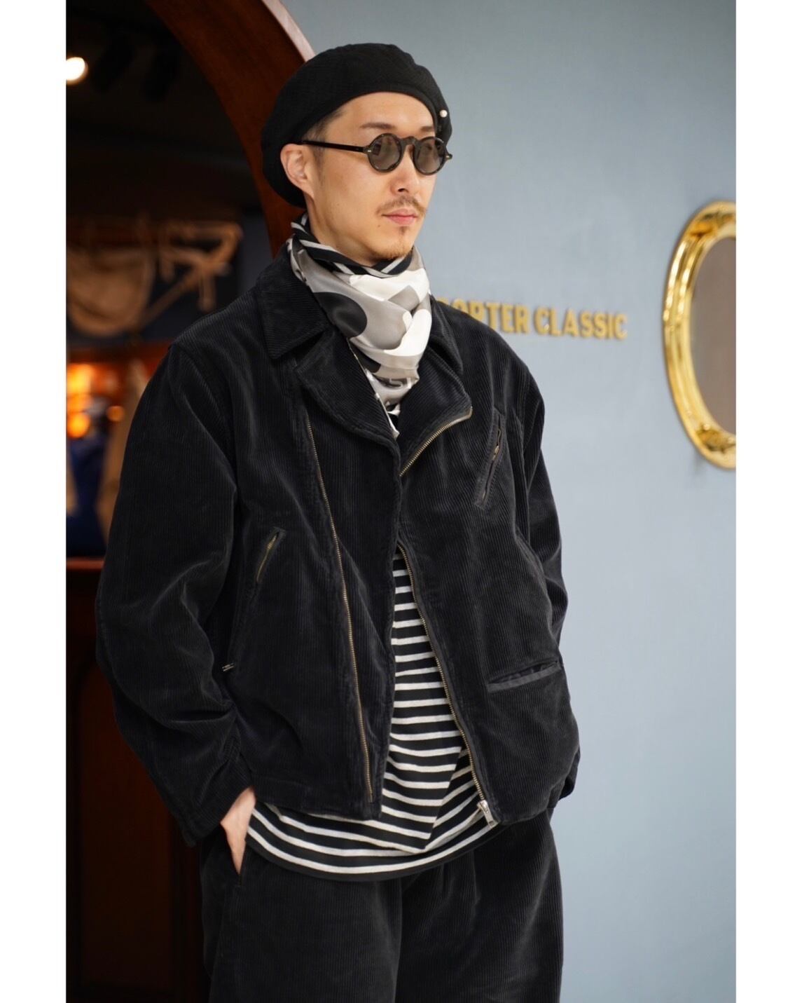 CORDUROY RIDERS JACKET | 【OFFICIAL】PORTER CLASSIC ONLINE SHOP