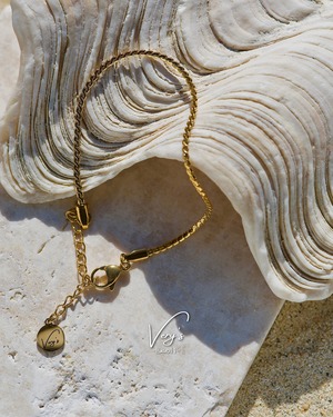 Flat Snake Chain Bracelet【Very's Jewelry】