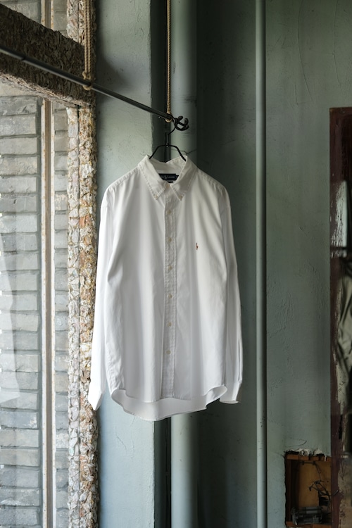 Utah／90's “Ralph Lauren"YARMOUTH shirt／white