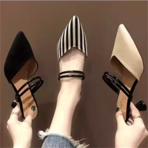 【送料無料】 シューズ 靴 ミュール サンダル 3色 ローヒール ポインテッドトゥ エレガント 可愛い 大人可愛い きれいめ シンプル カジュアル シック コンサバ 華やか 大人 上品 おしゃれ お洒落 こなれ感 高見え 高級感 ラフ ヘルシー フェミン 無地 ストライプ柄 春 夏 10代 20代 30代 40代 レディース 女性 デート お出かけ 女子会 お呼ばれ 休日 お茶会 授業参観 デイリーユース 普段使い オルチャン 韓国系 ファッション セパレート インスタ映え