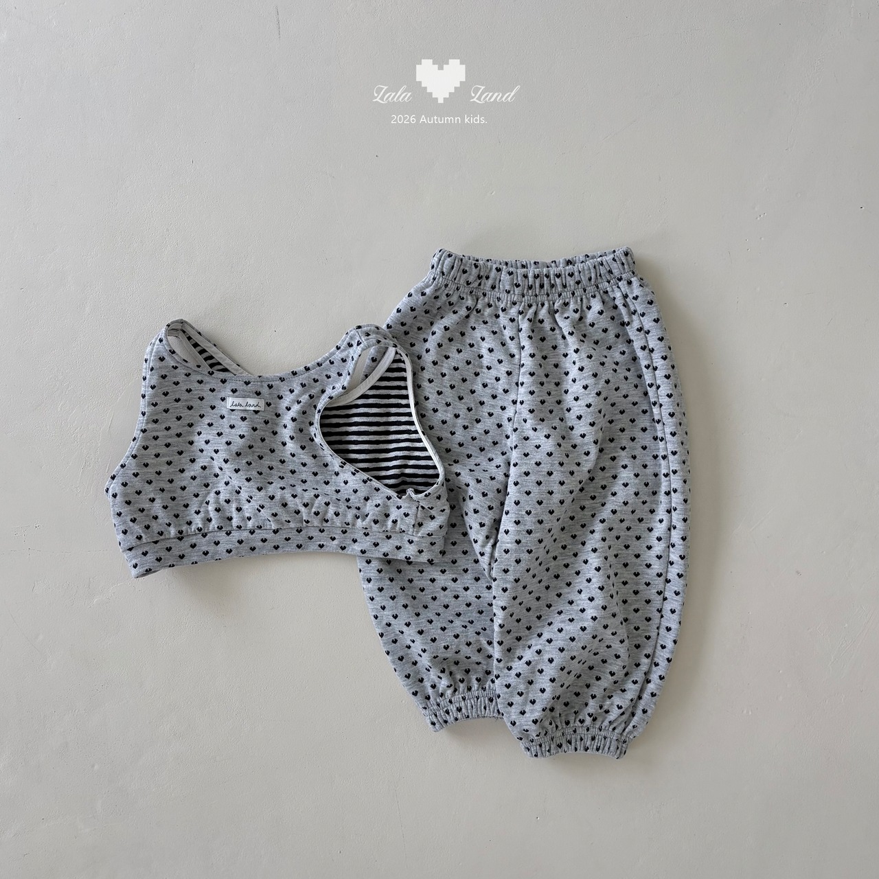 【取寄】LALALAND （Kids）ハートチョッキ｜秋服｜韓国子供服｜ 26/SM