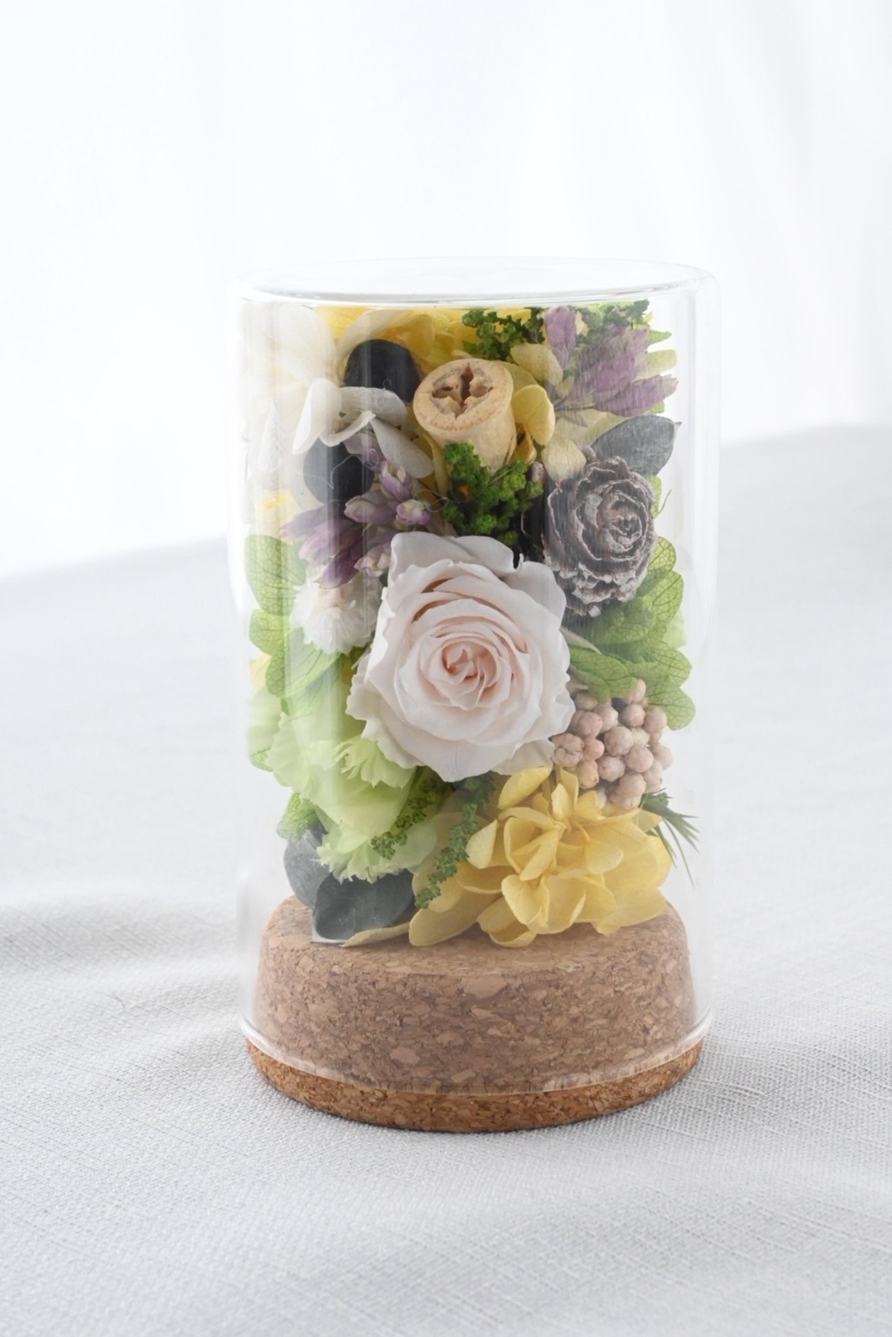 Bottle Flower  Yellow