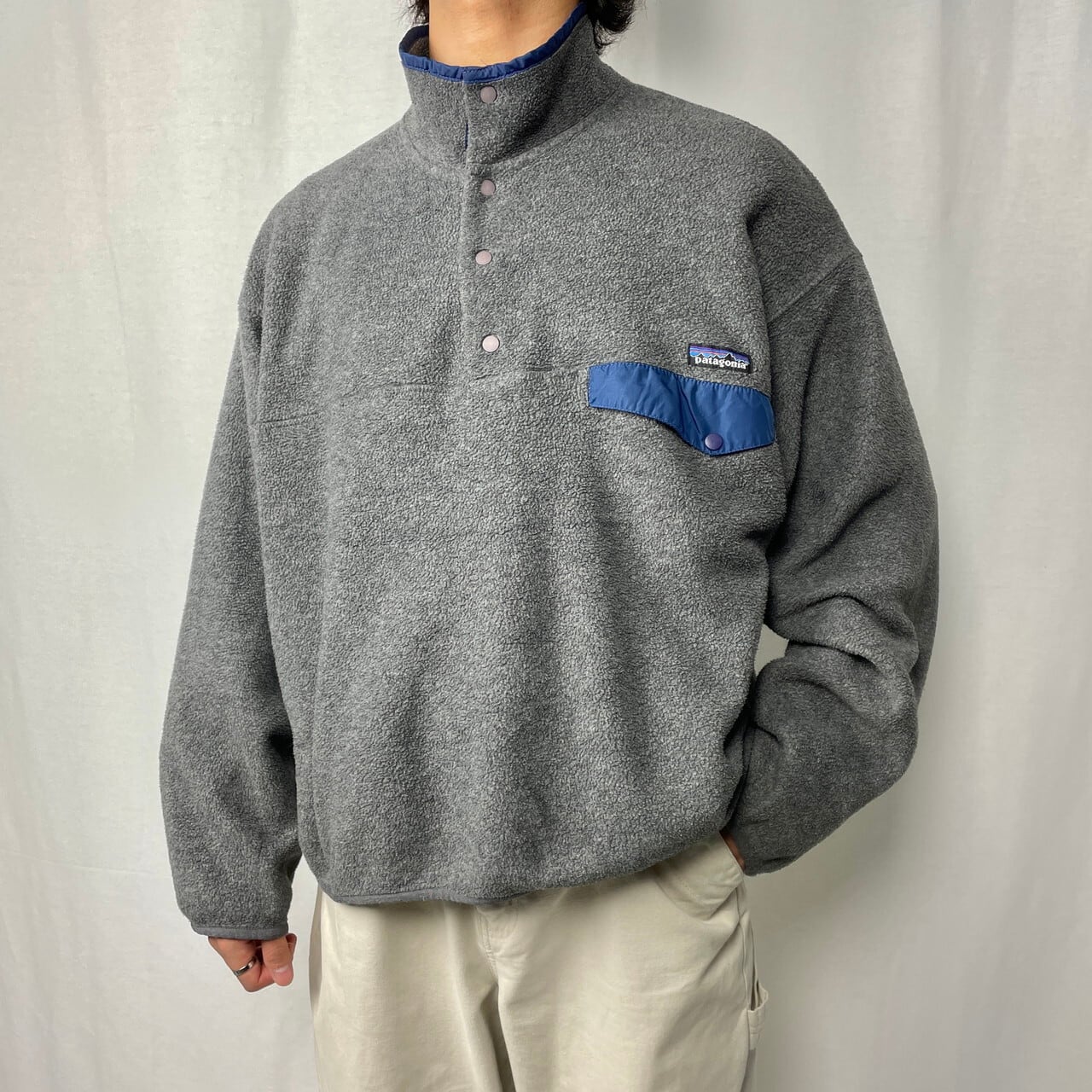 90年代 patagonia パタゴニア スナップT フリースジャケット  