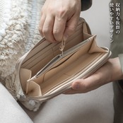 ウォレット ラウンドジップ3 マットパイソン