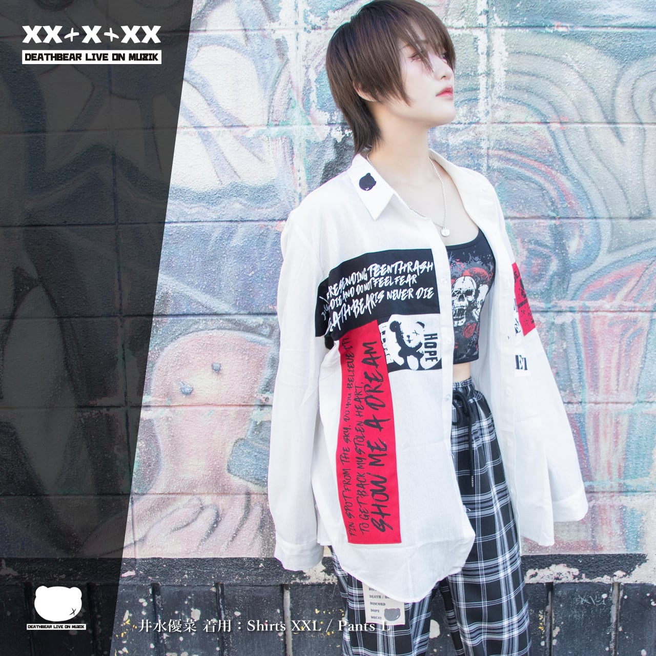 ANARCHY GAUZE SHIRTS】アナーキーPUNKガーゼシャツ | DEATHBEAR LIVE