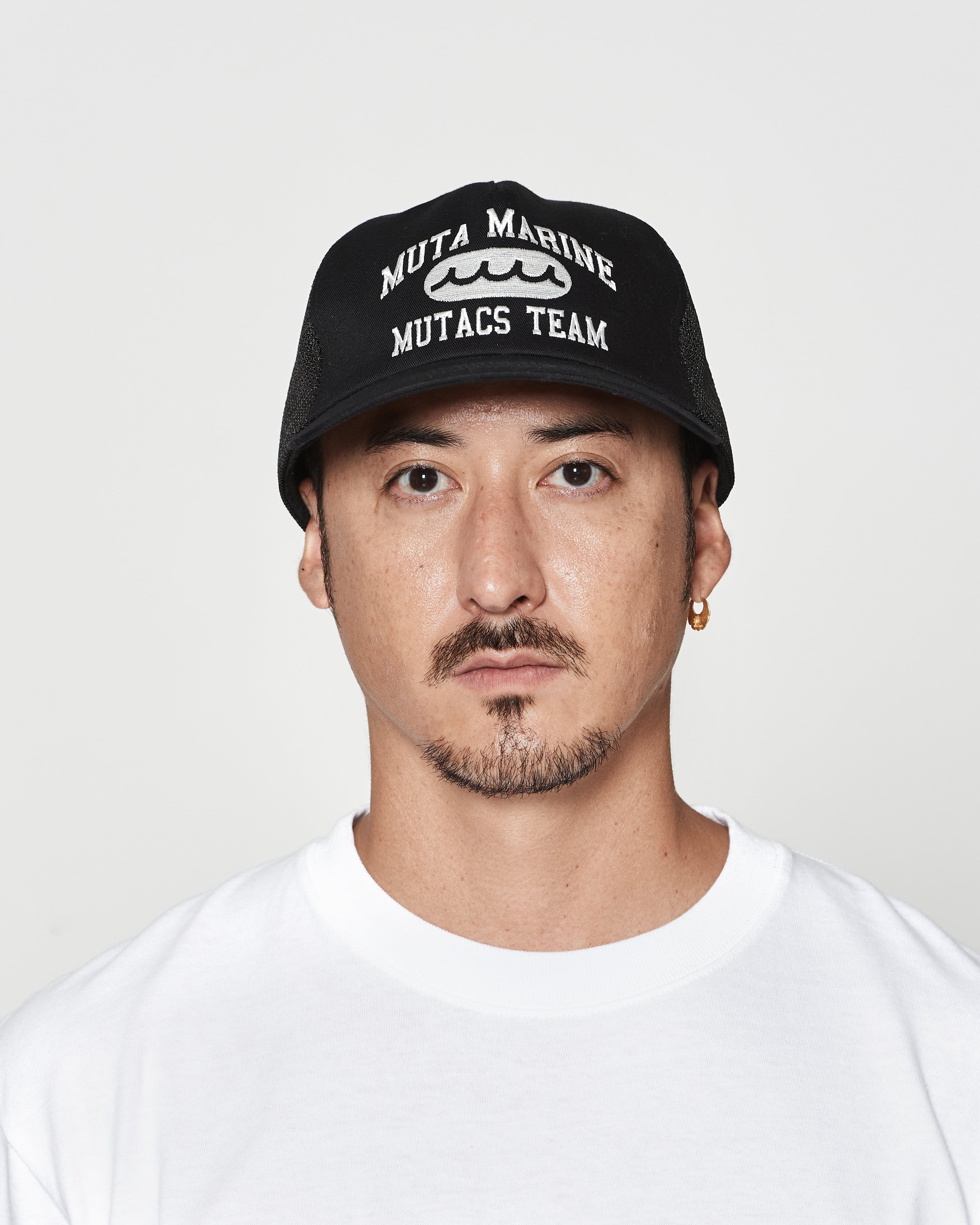 muta MARINE × ACANTHUS カレッジロゴ メッシュキャップ | ACANTHUS