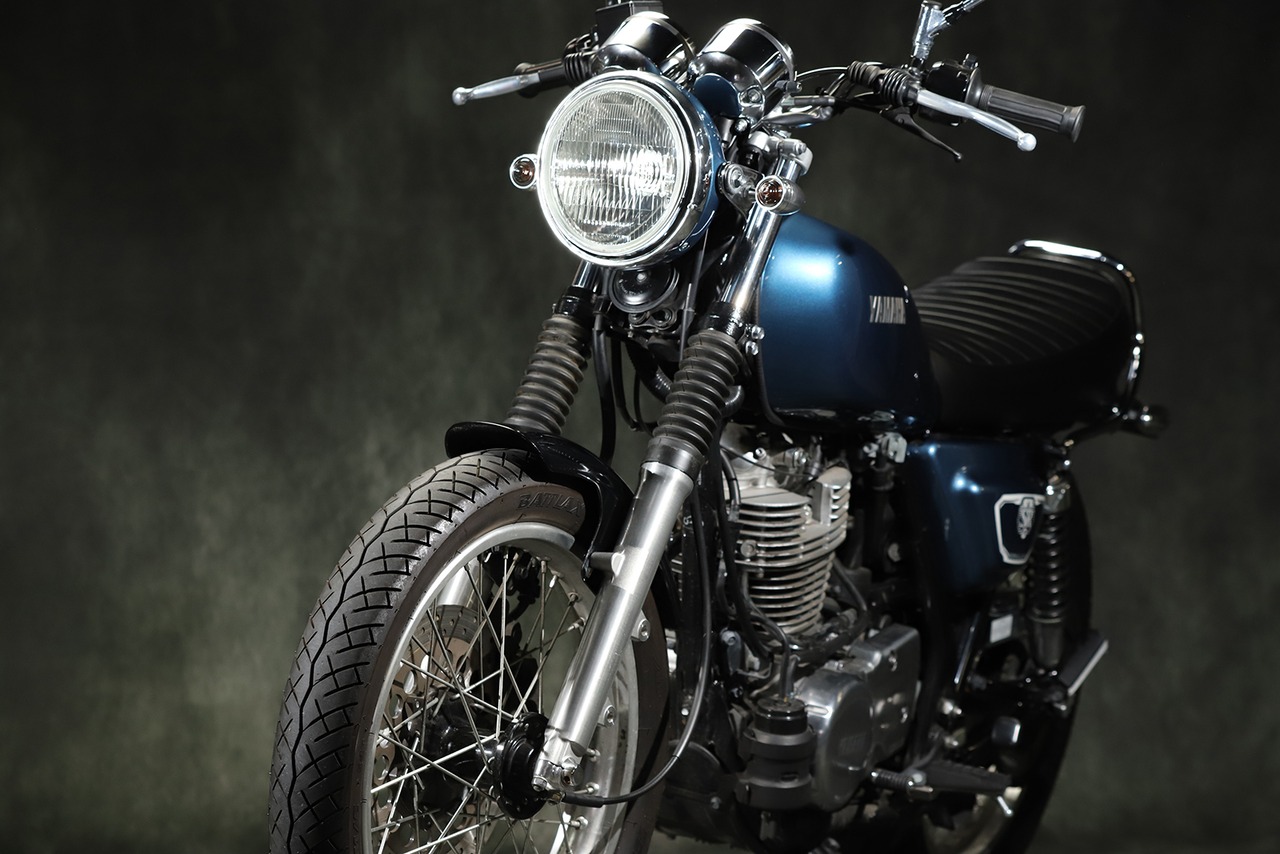 Tite Rib (Front)Fender Short SR400/500(78'~Final) BLACK Painted