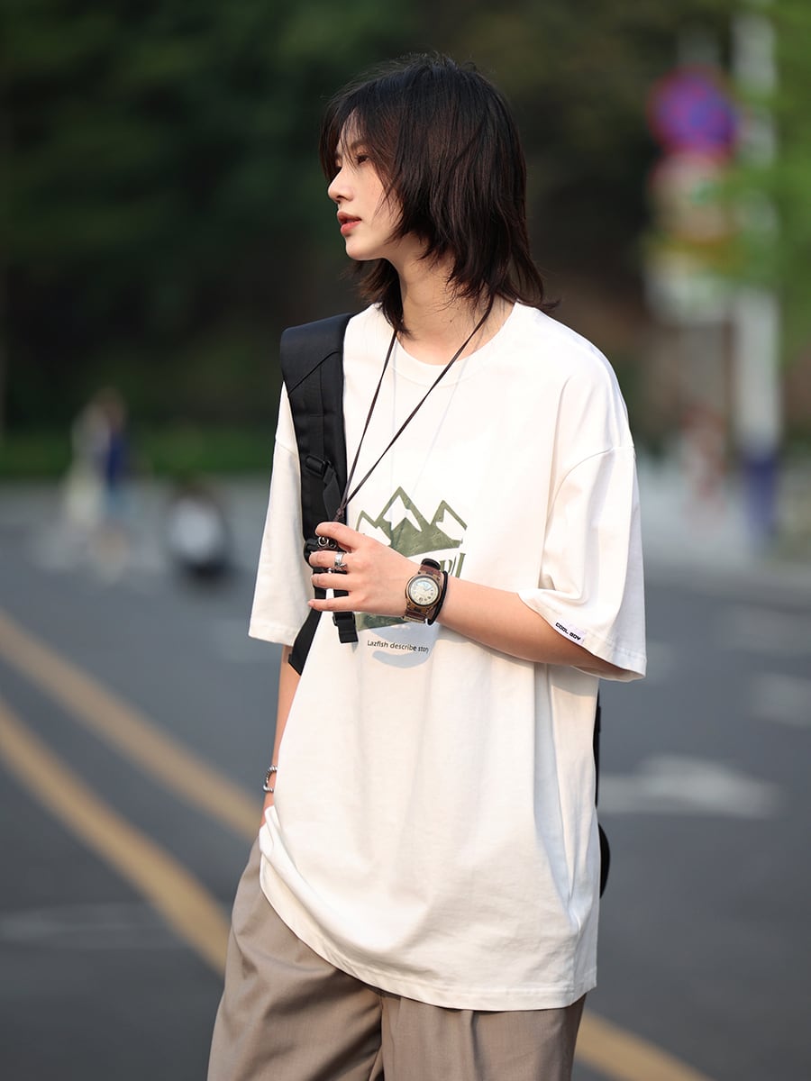 オーバーサイズグラフィックTシャツ / Oversized Graphic T-Shirt