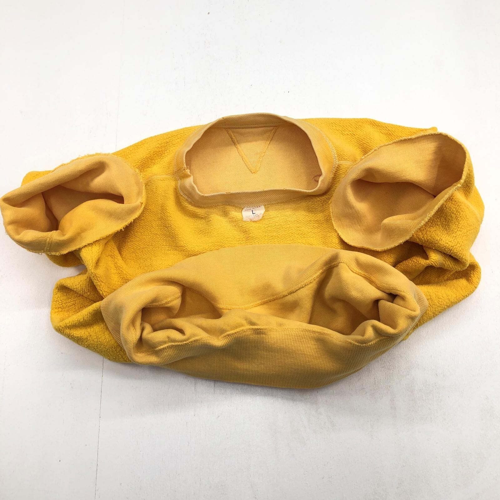 RUSSELL ATHLETIC ラッセル 50- 60年代 USA製 貼り付け 前V サイズタグ