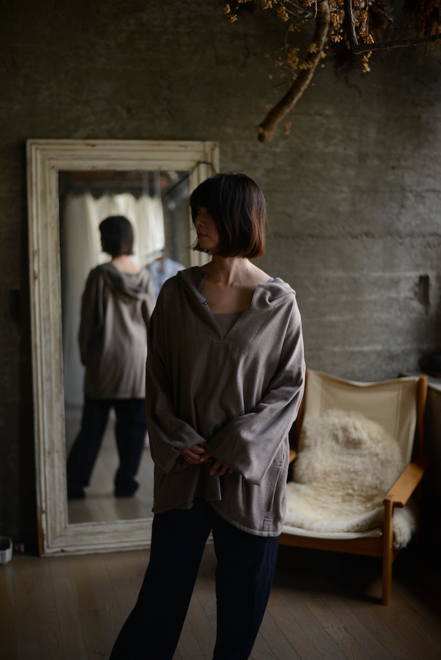 NICENESS / LANEGAN CASHMERE TWEED SNOW PARKA