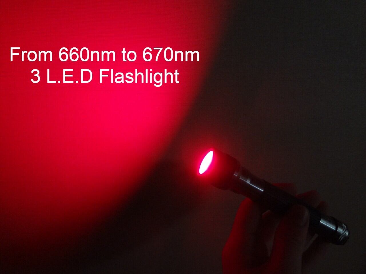 From 660nm To 670nm 3 L E D Flashlight Color Led Flashlight And Holster Shop