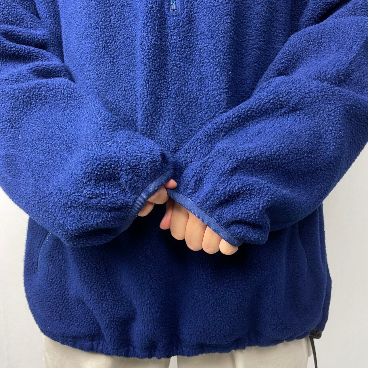 90年代 L.L.Bean エルエルビーン フリースプルオーバー ハーフジップ