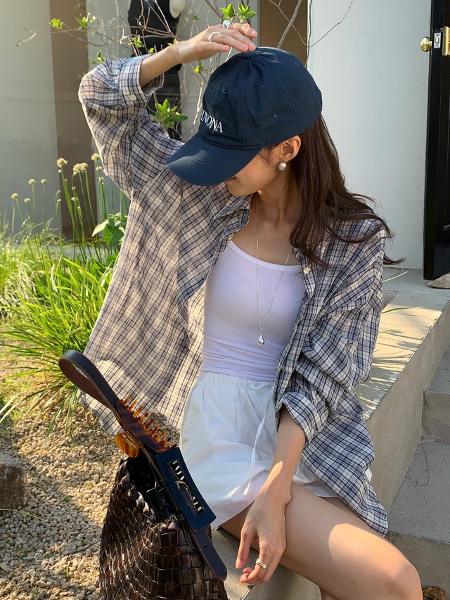 (予約)All over / Cover Check Shirt / 4color