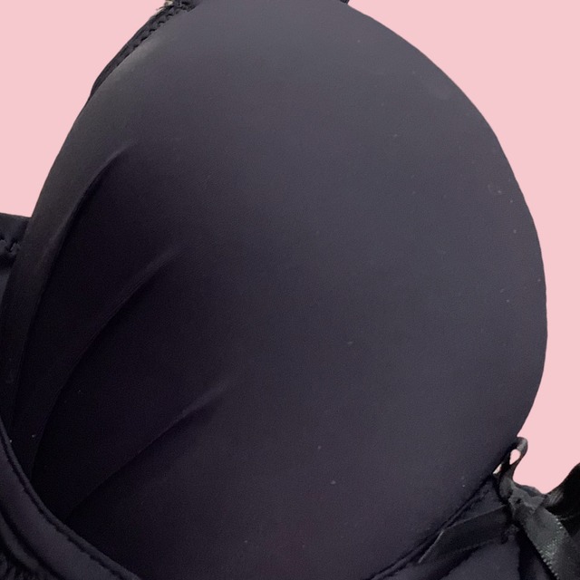 @kR【9122black】定番の脇高シームレスブラセット