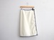 fifi “ Fleece skirt “ White
