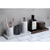 MARBLE TRAY - Nero marquina × Medium