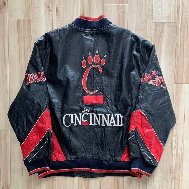 CINCINNATI BEARCATS レザージャケット 全刺繍 シンシナティ