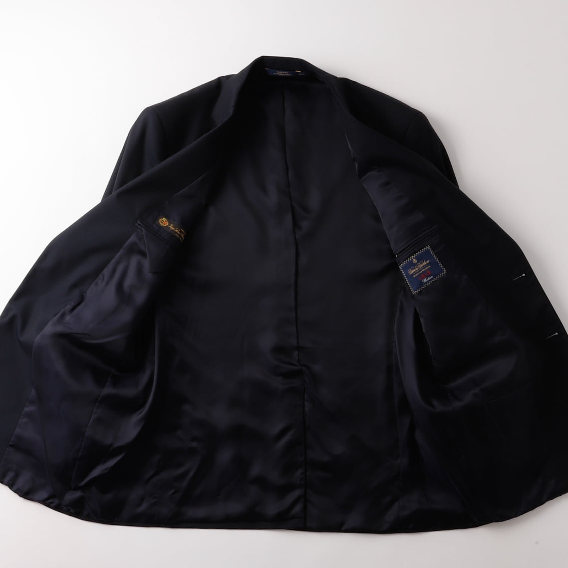 極美品】BROOKS BROTHERS Loro Piana Made in USA wool Navy blazer 極美品】BROOKS BROTHERS Loro Piana Made in USA wool Navy blazer