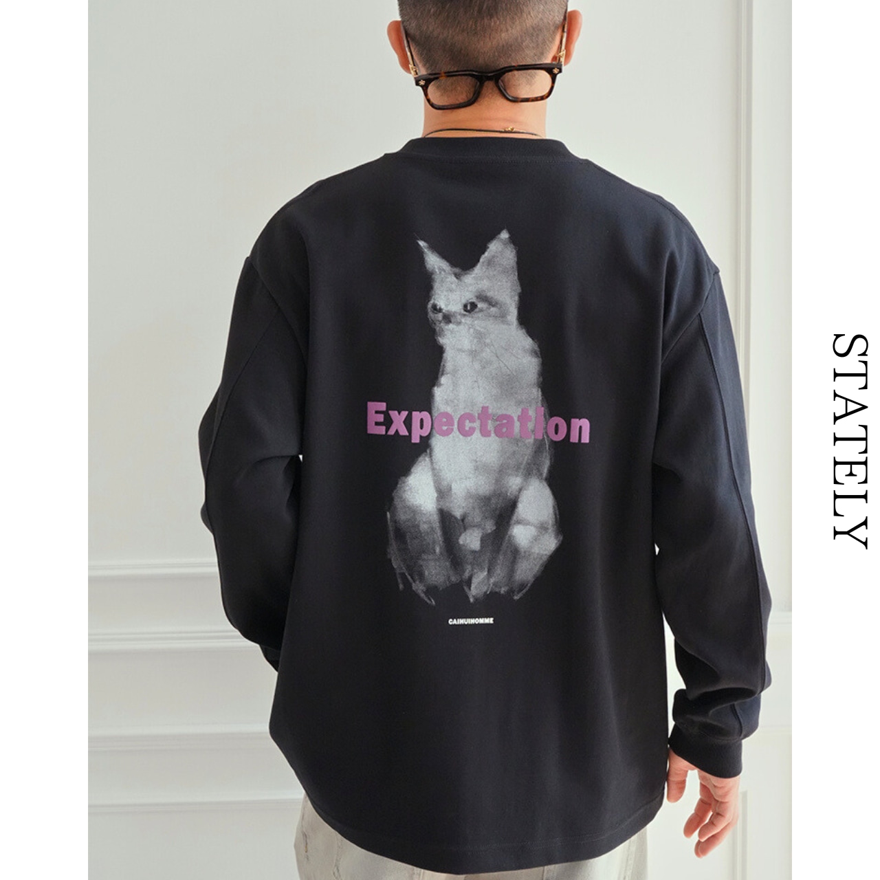 Expectation Cat Long Tee/2color_T140・画像3