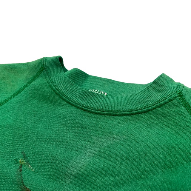 70's S/S cutoff raglan sleeve sweat shirt