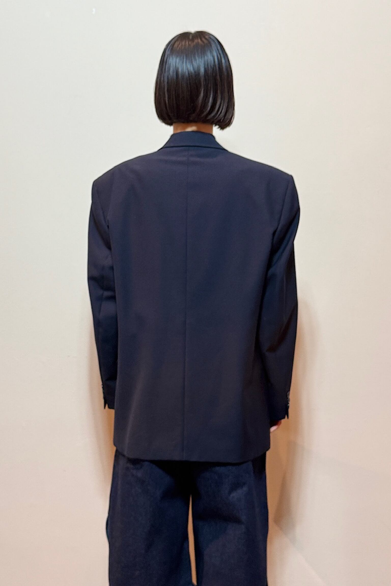 FESTIVE TURO TAILOR ネイビーダブルジャケット | DROOMTUIN_VINTAGE