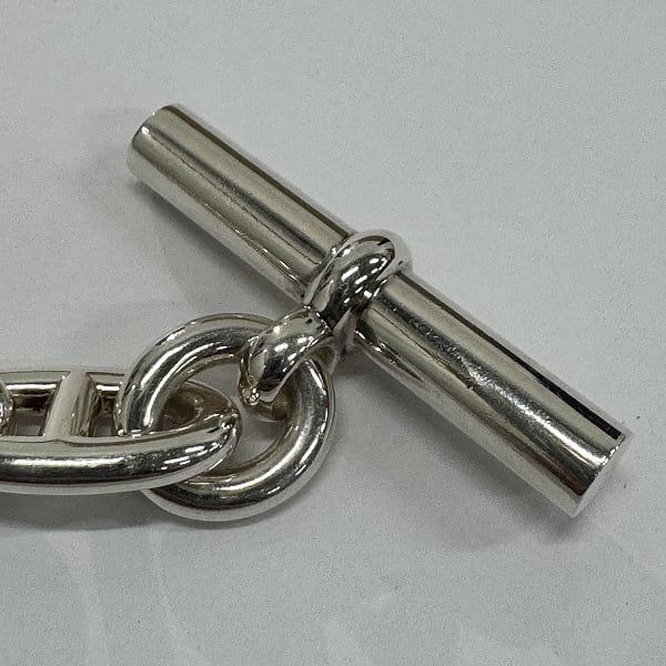 HERMES/エルメス シェーヌダンクル GM 13リンク チェーンブレスレット