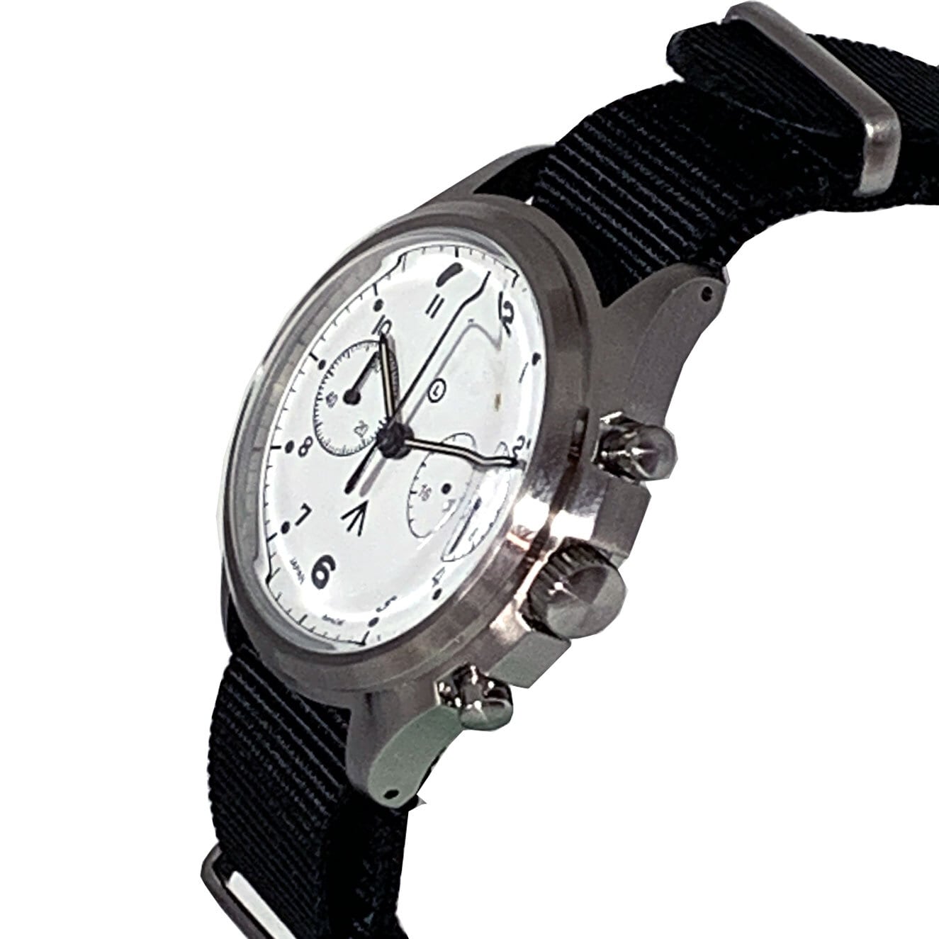 NAVAL MILITARY WATCH MIL.-07 SV/WH-BK British ROYAL Airforce