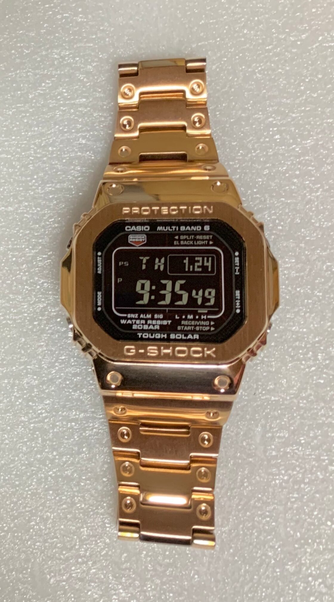 カシオ Gショック GW-M5610 カスタム フルメタル ピンクゴールド | Pay ID