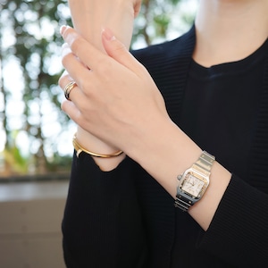 カルティエ サントスガルべ SM コンビ 自動巻き