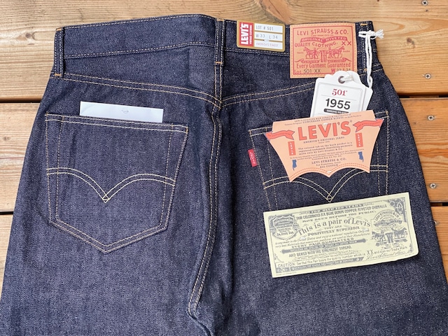 Levis / Levis Vintage Clothing 1955 Model 501 Jeans Rigid | Little Wings