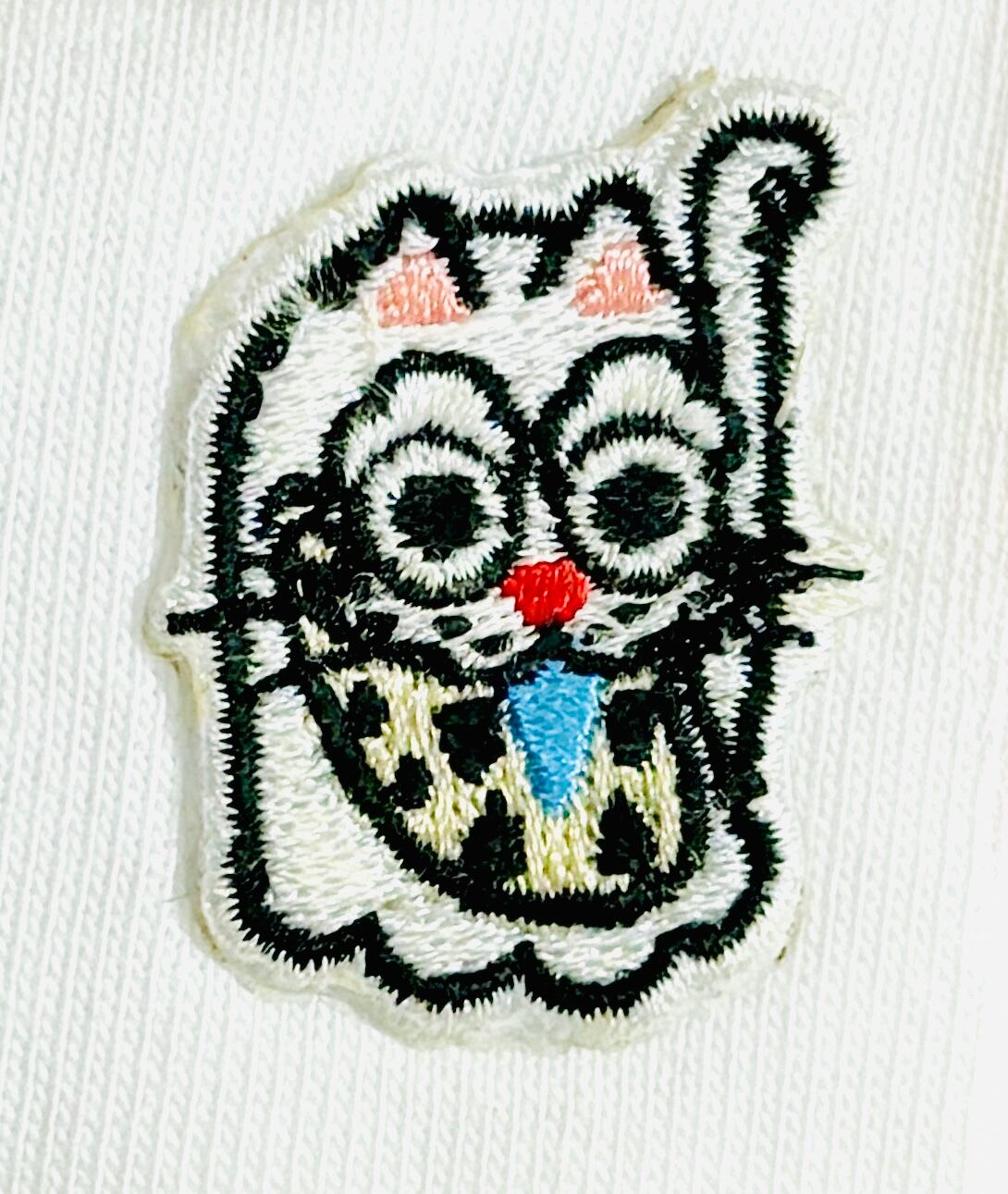 シルバー箔デザインプリントTシャツ／White | SHINICHI WAKASA